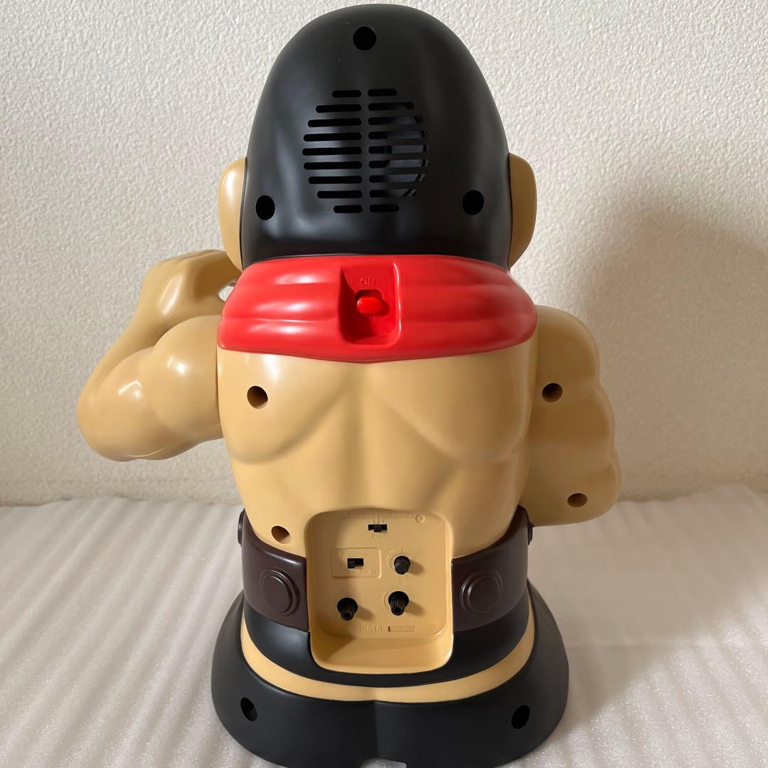 【かみみや】アントニオ猪木目覚まし時計ビックサイズアラーム 単三電池４本付