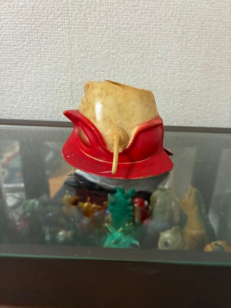 当時物　ブルマァク　レッドマン　面取れソフビ　約30㎝