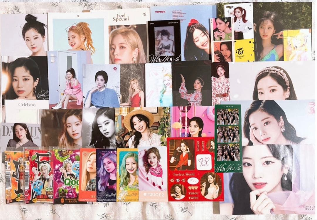 TWICE ダヒョン トレカ まとめ売り フォトカード アルバム 特典 - メルカリ