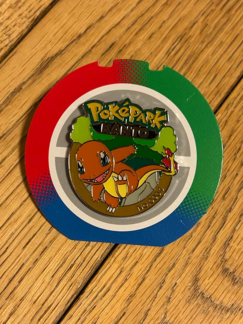 限定☆ポケパーク カントー ヒトカゲ ピンバッジ ピンズ - メルカリ