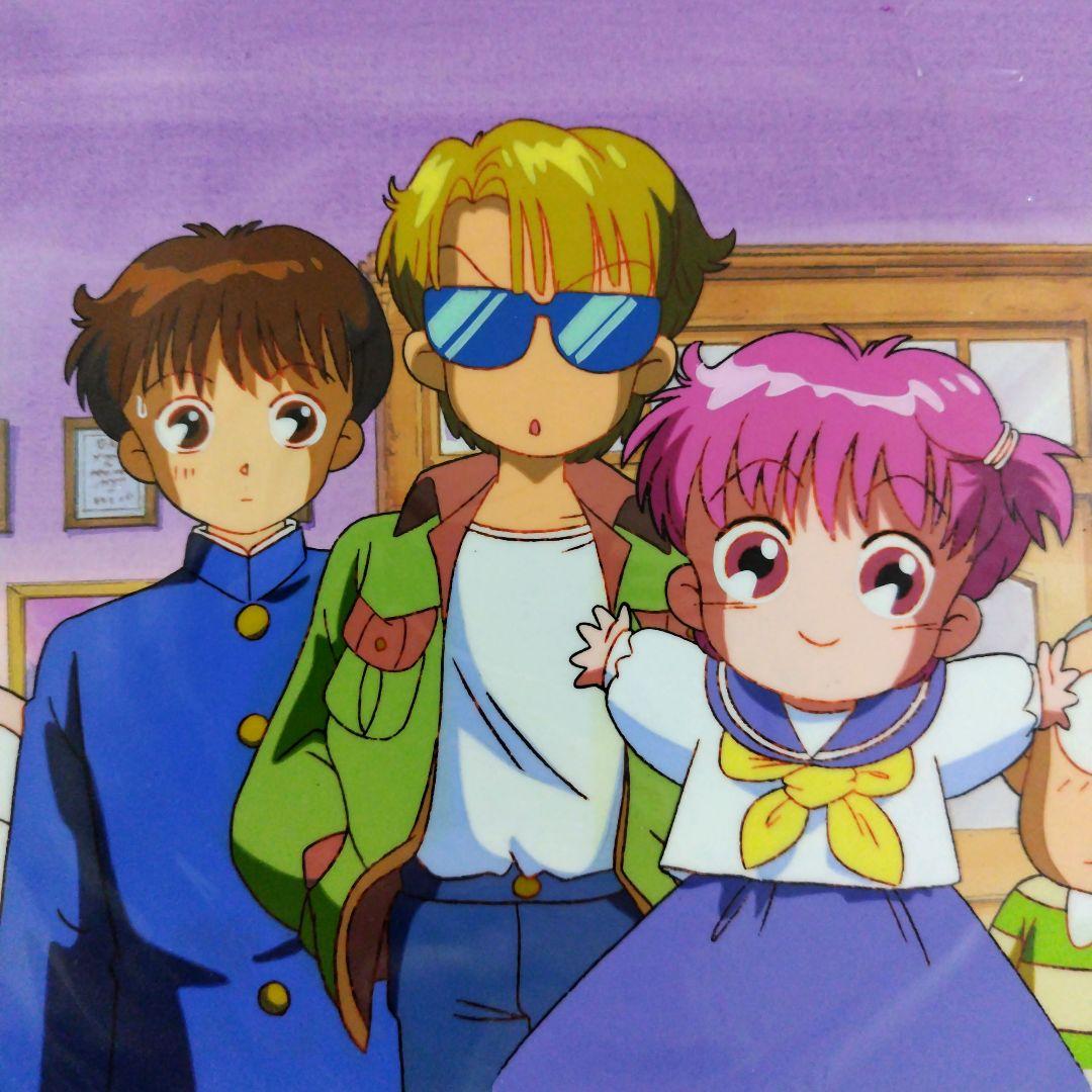 きんぎょ注意報 背景合致 セル画 5人 A15 - メルカリ