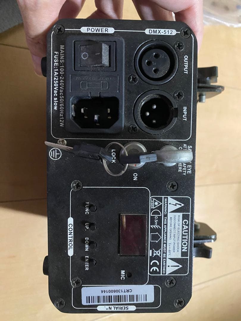 レーザーライト 照明機材