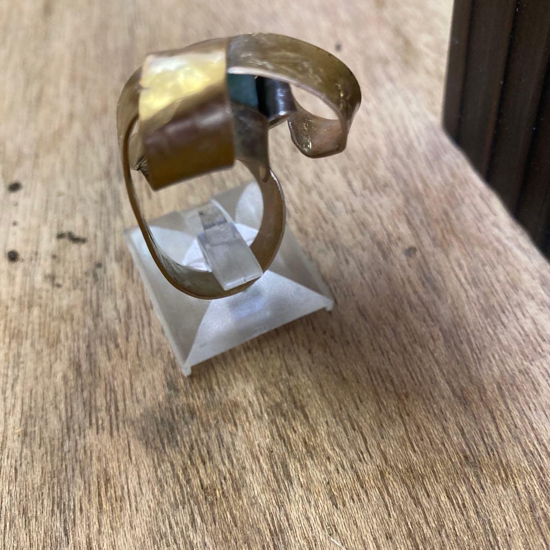 糸魚川翡翠リング彫金