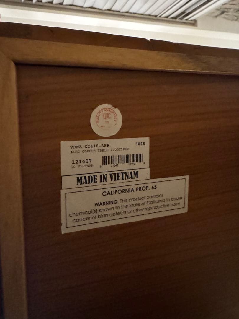 【最終値下げ（2/17まで）】BINA ALEC COFFEE TABLE