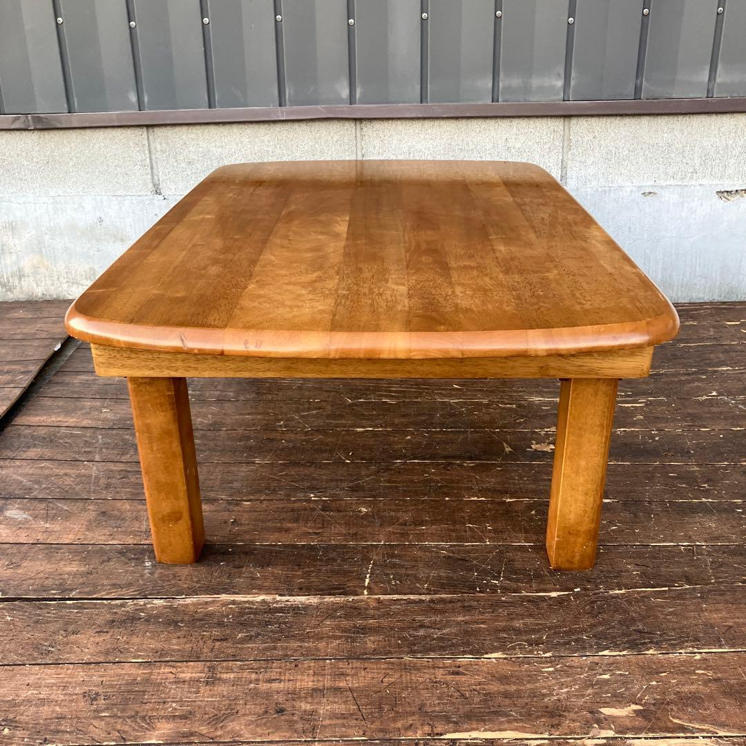 E-2 天然木製 折りたたみローテーブル ちゃぶ台 座卓 センターテーブル