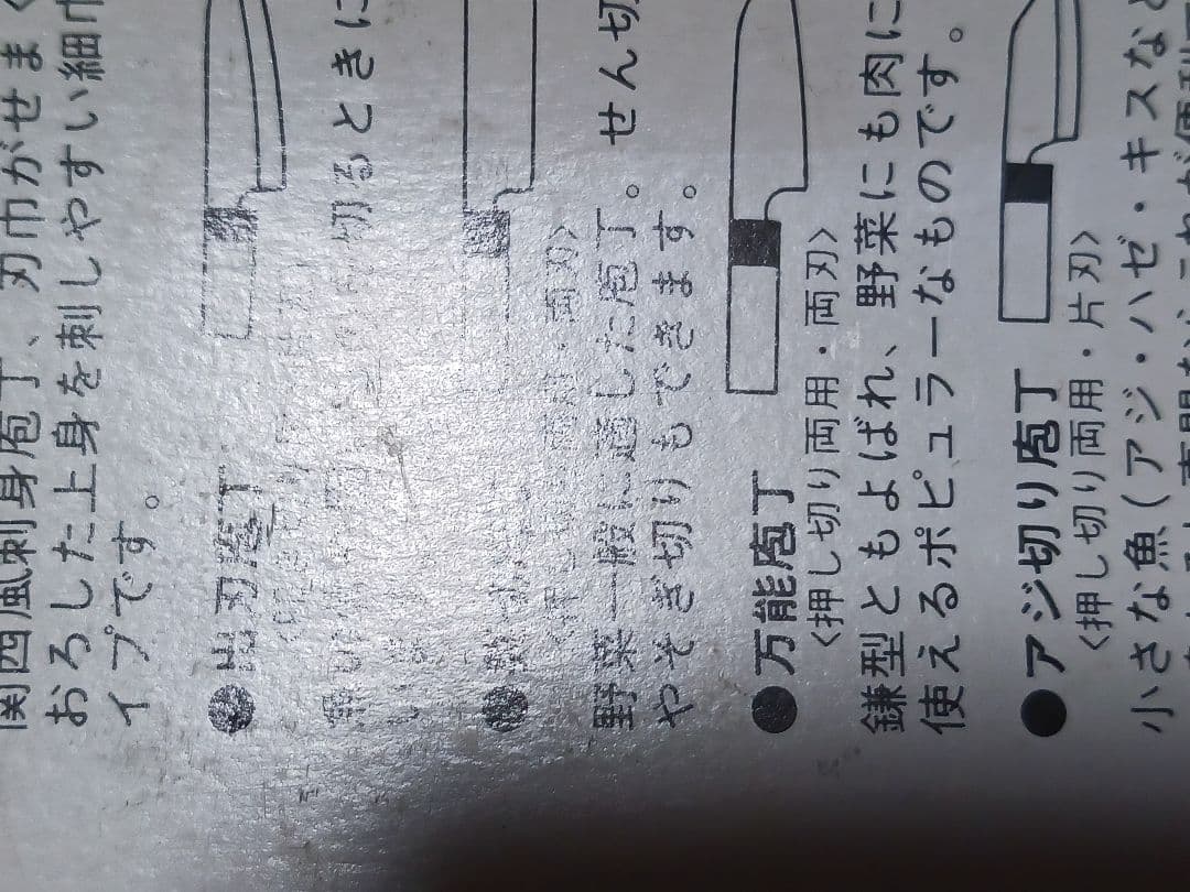 宗丹作菜切包丁6丁 砥石1個