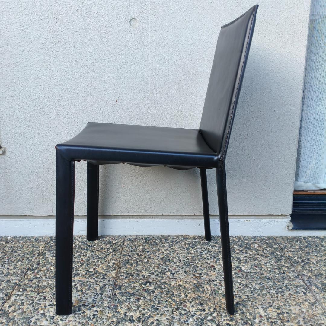 Arrben アルベン 本革 レザー ダイニングチェア① モダン イタリア製