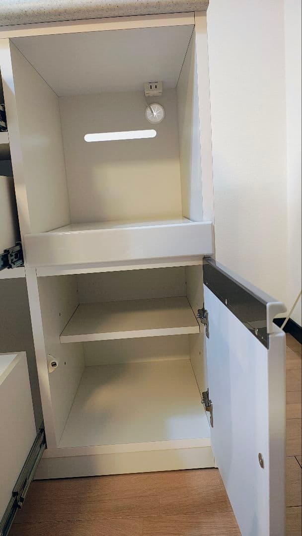 ニトリ キッチンカウンター アルミナ2 100CT WH 2021年製 美品