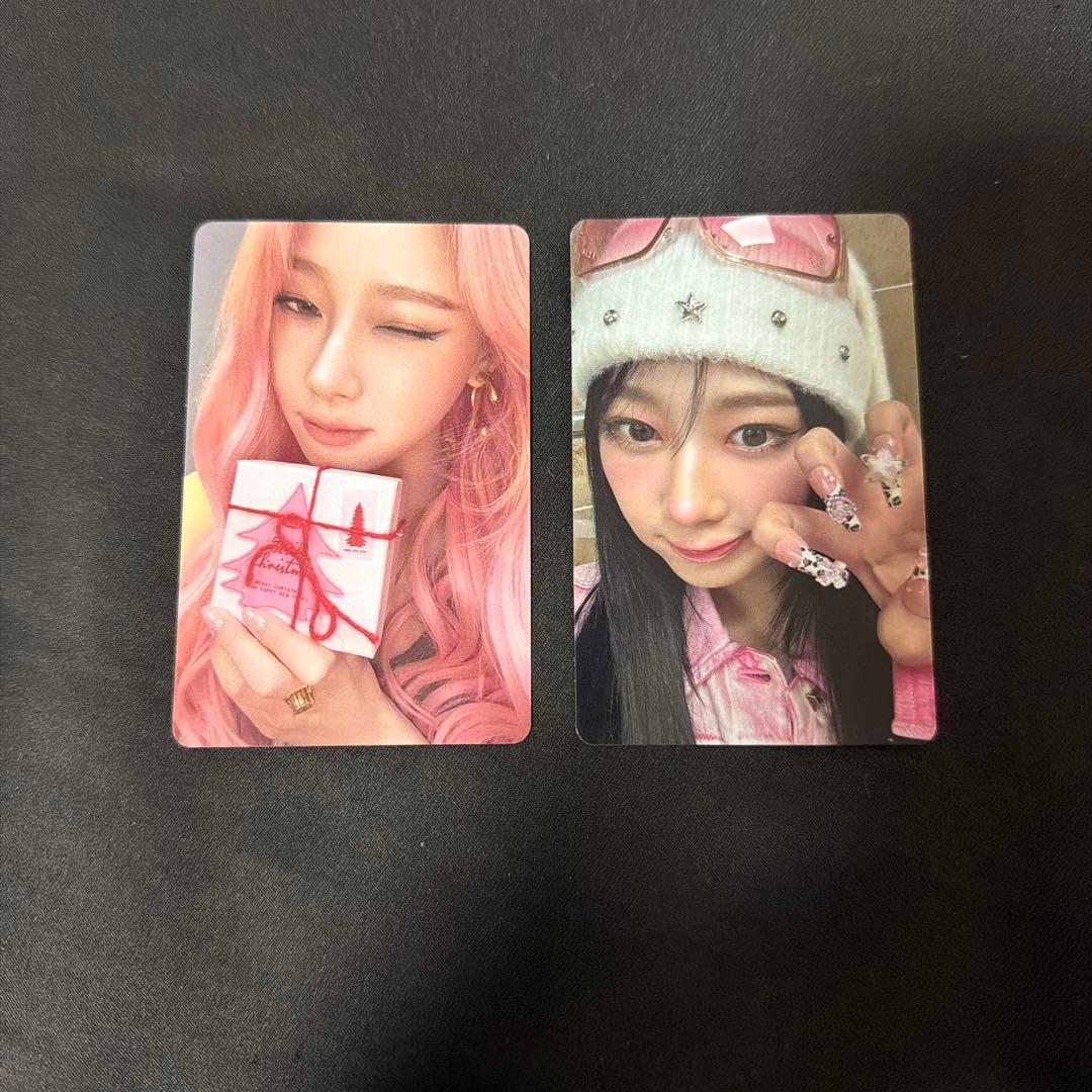 aespa ジゼル Pink Christmas hot mess トレカ - メルカリ