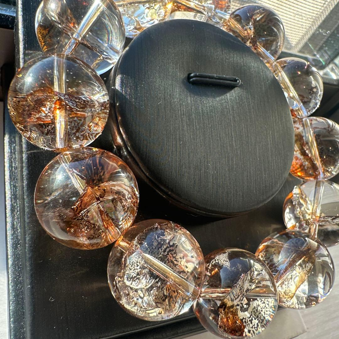 オーロラクォーツ大玉　天然石　パワーストーン