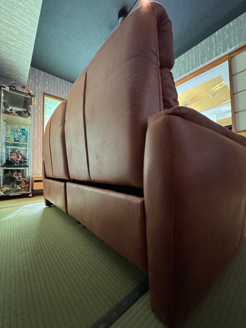 東京インテリア 電動リクライニング2人掛けソファ