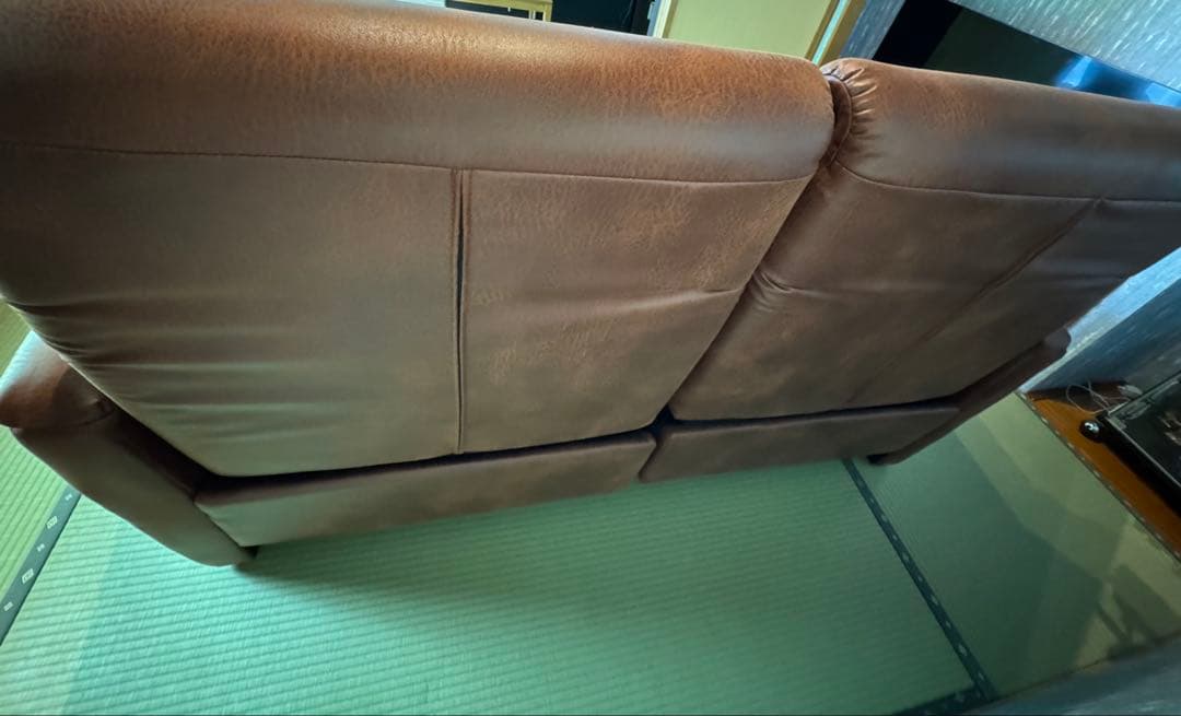 東京インテリア 電動リクライニング2人掛けソファ