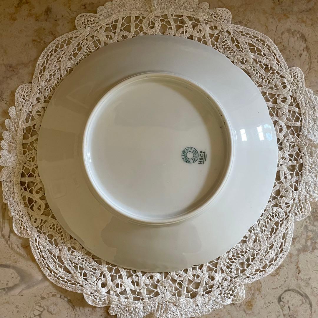 フランス アンティーク♡ リモージュ　ジャポニズム 鳥　皿　６枚