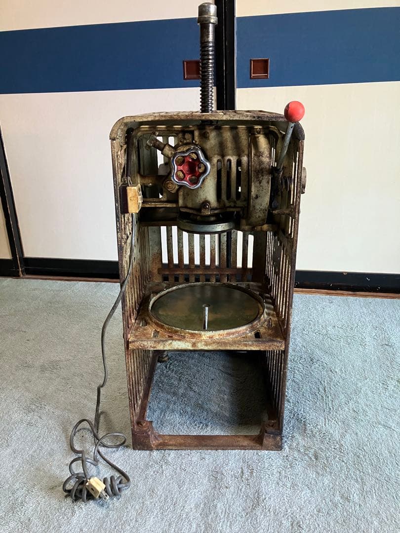 アンティーク　電動かき氷機　初雪