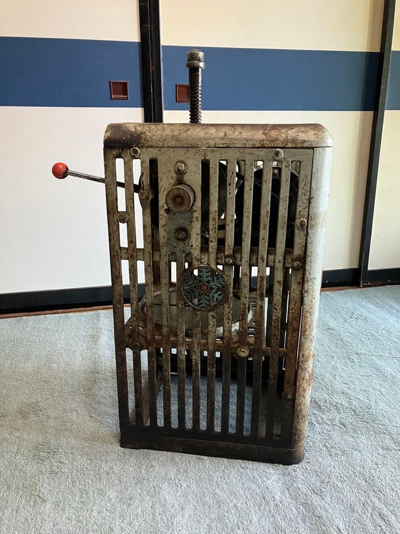 アンティーク　電動かき氷機　初雪