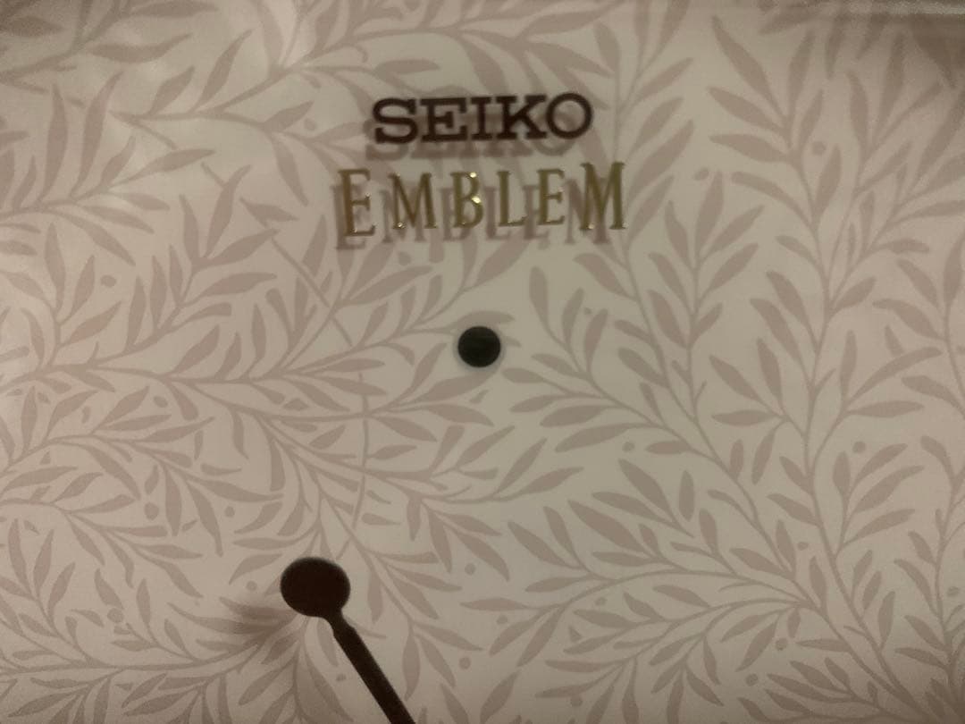 セイコー エムブレム　掛け時計　HS524A ピンク　SEIKO EMBLEM