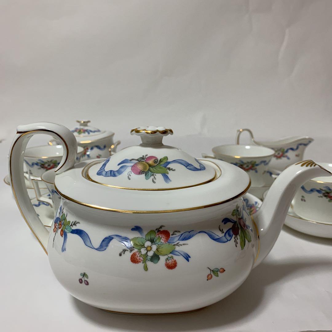  ウェッジウッド ウィリアムズバーグ リボン セット 中古