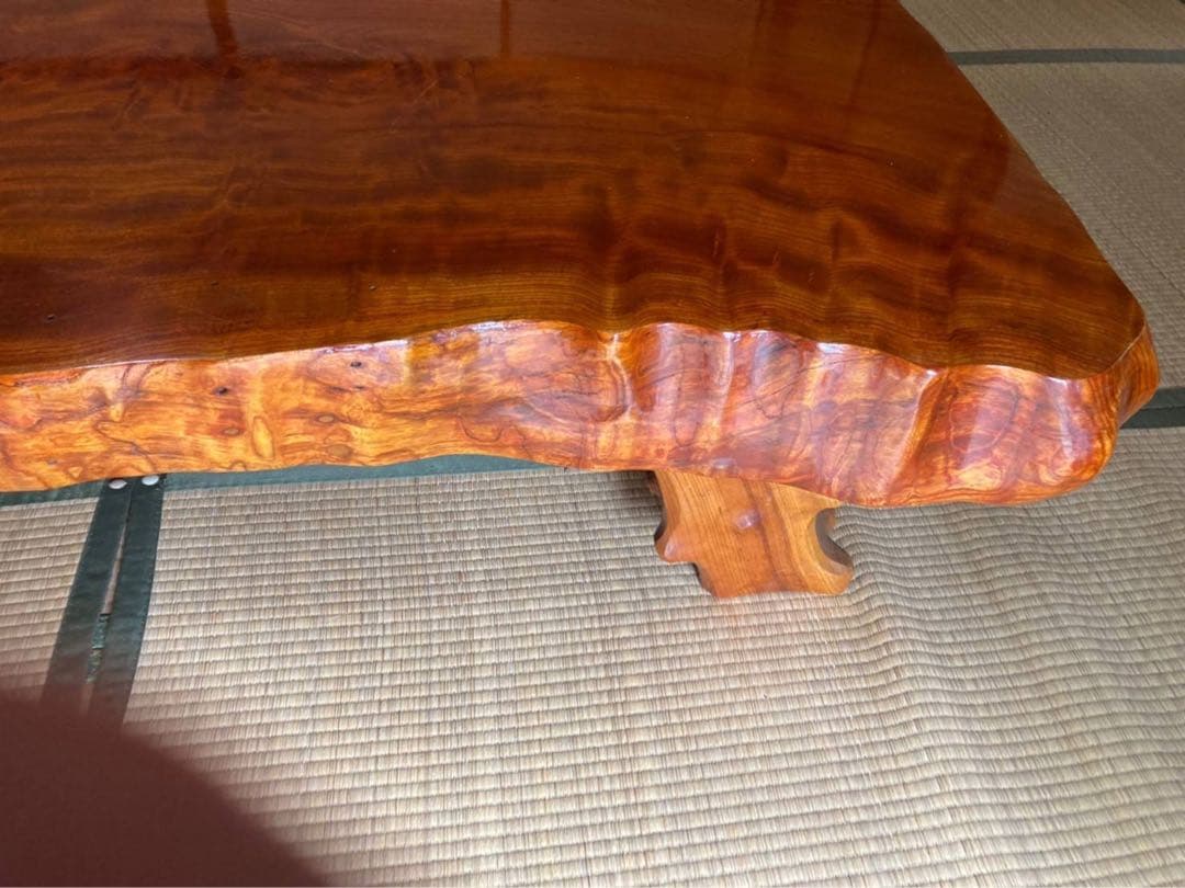 欅一枚板　テーブル　送料込み