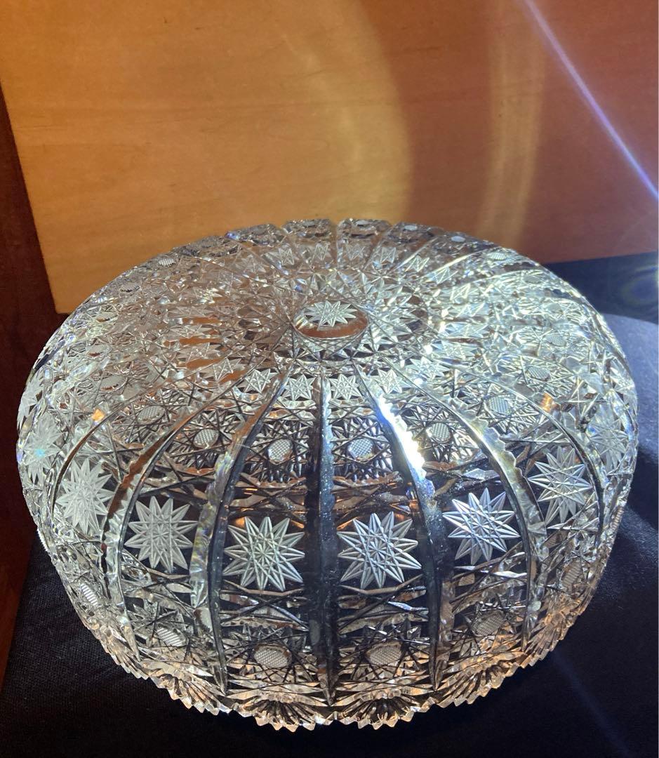 特大 クリスタルボウルLAUSITZERドイツ磁器BLEIKRISTALL24% - メルカリ