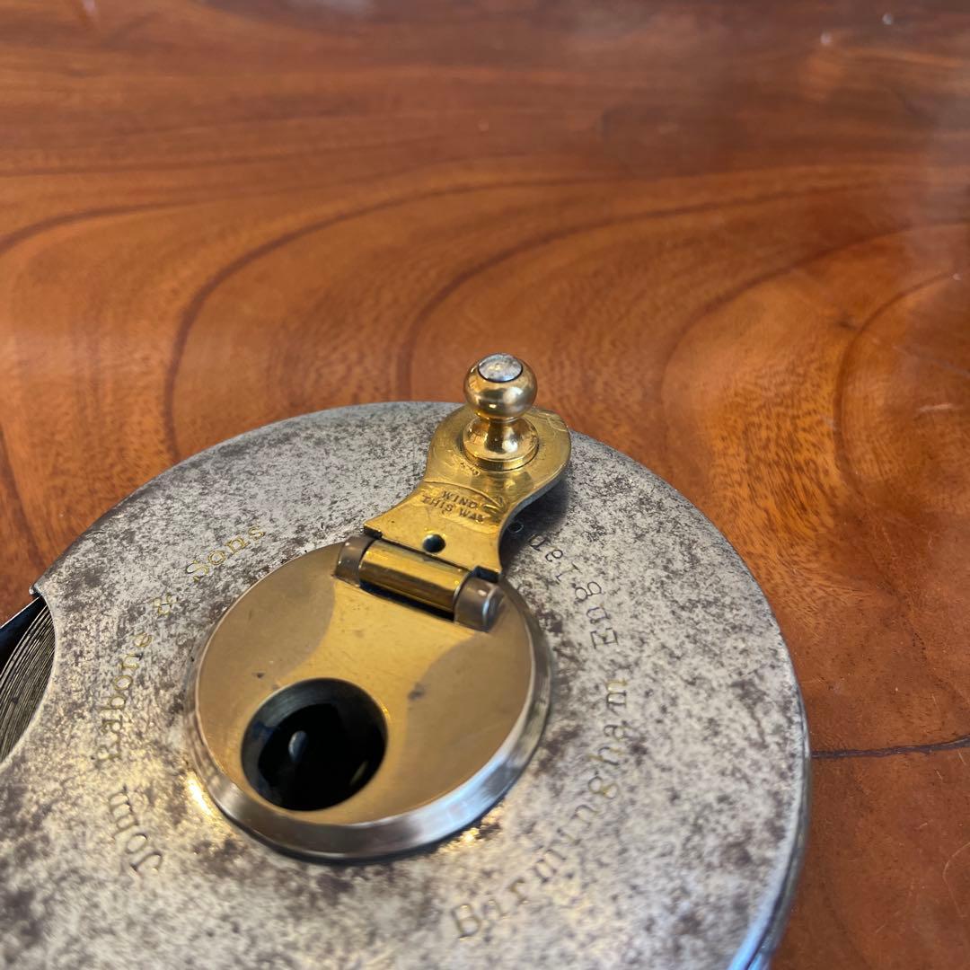 John Rabone & Sons社製のアンティーク メジャー　手巻き