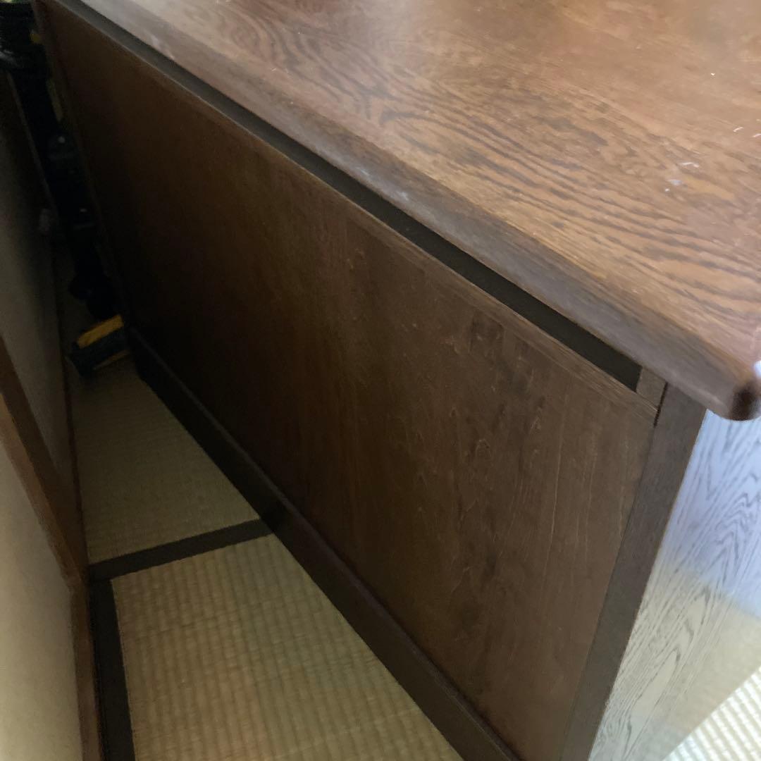 国産　高島屋購入　学習机　ナラ材