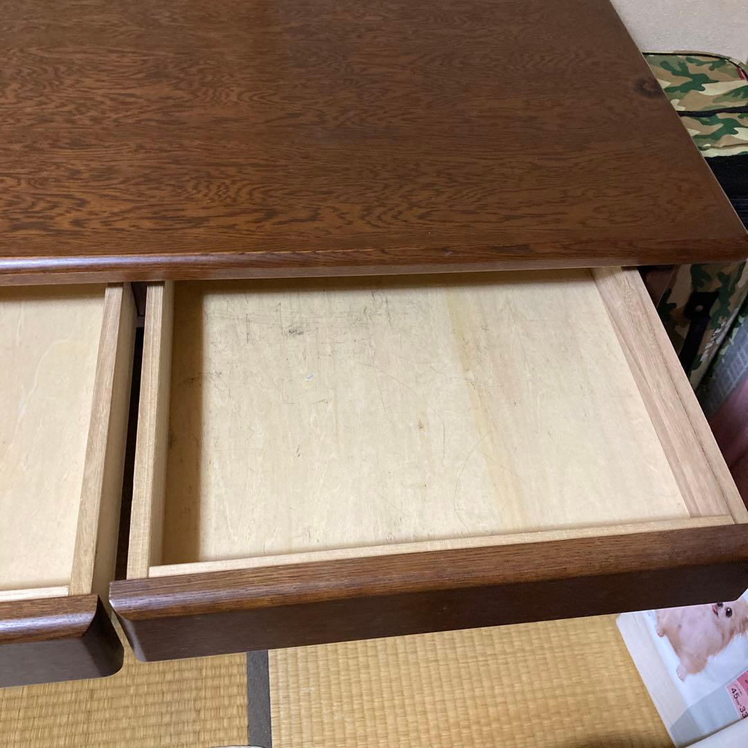 国産　高島屋購入　学習机　ナラ材