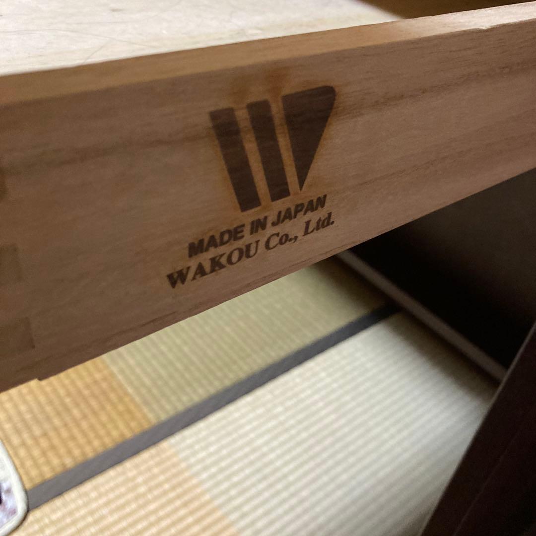 国産　高島屋購入　学習机　ナラ材