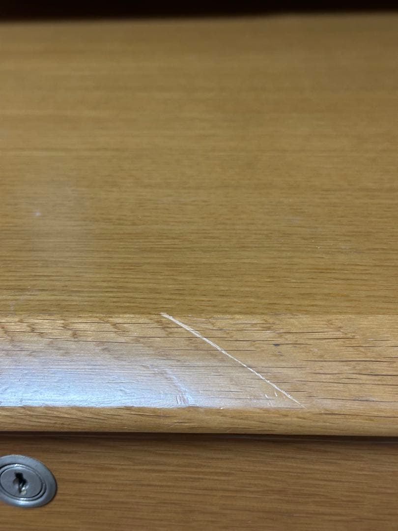 木製 学習机 収納スペース豊富