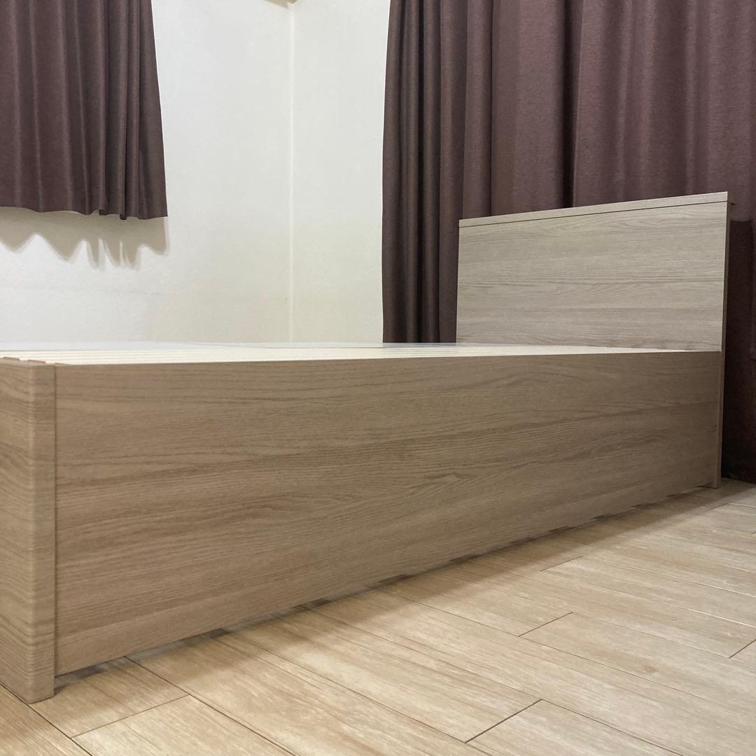 【自社配送エリア内限定販売】NITORI/ジオチェスト/シングルベッドフレーム