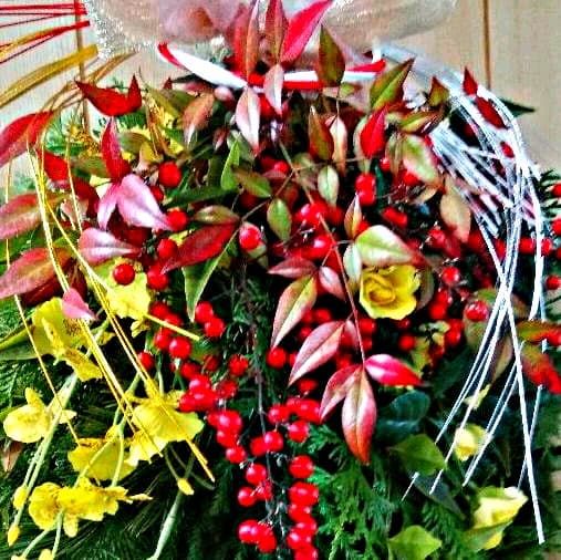 お正月飾り迎春スワッグ