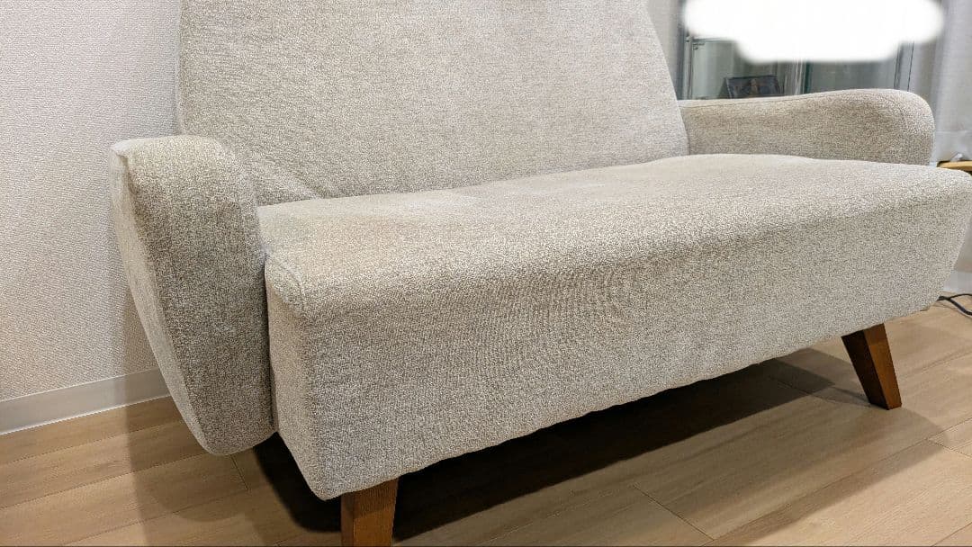 廃盤・希少】unico ウニコ EVA エヴァ ソファ 2シーター ベージュ