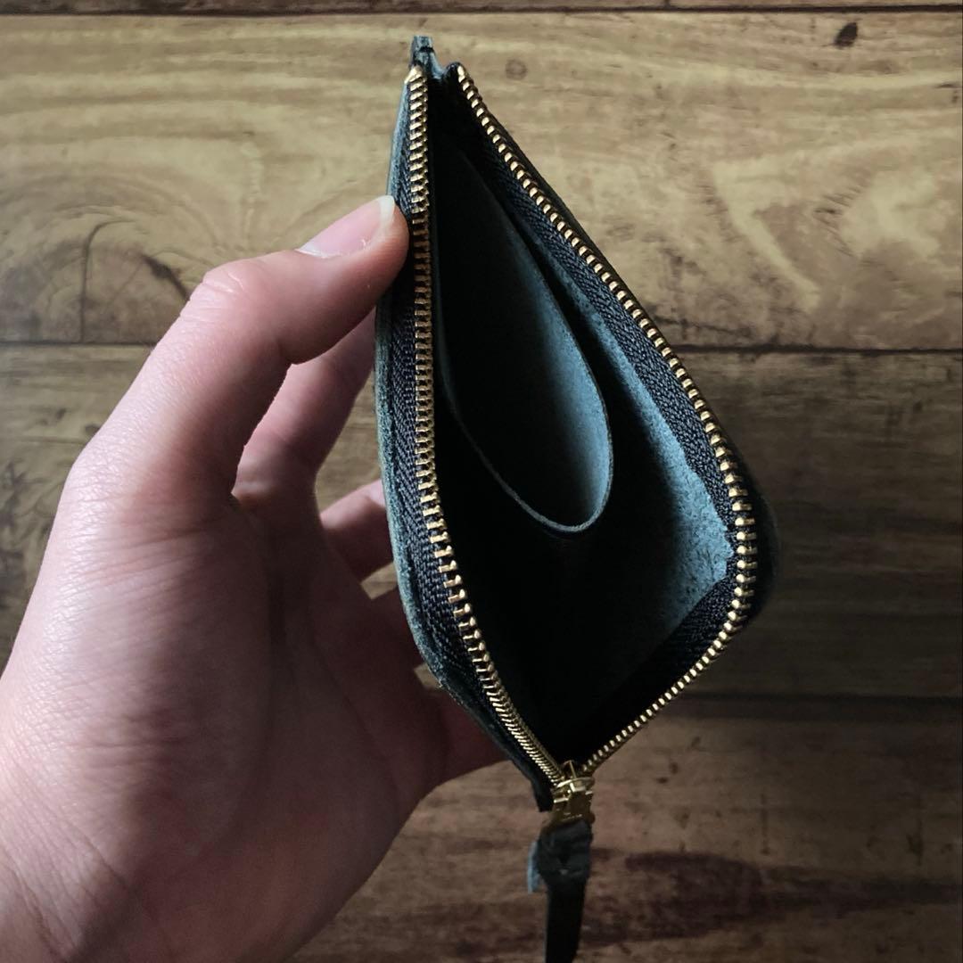 【生まれてきてごめんなさい様ご確認用】L字ファスナー コンパクトウォレット