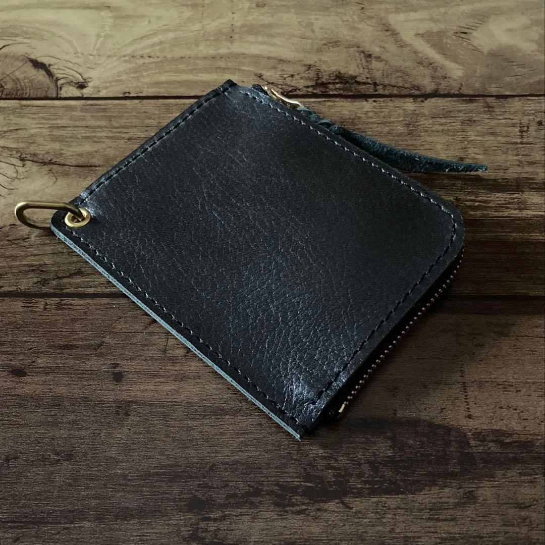 【生まれてきてごめんなさい様ご確認用】L字ファスナー コンパクトウォレット