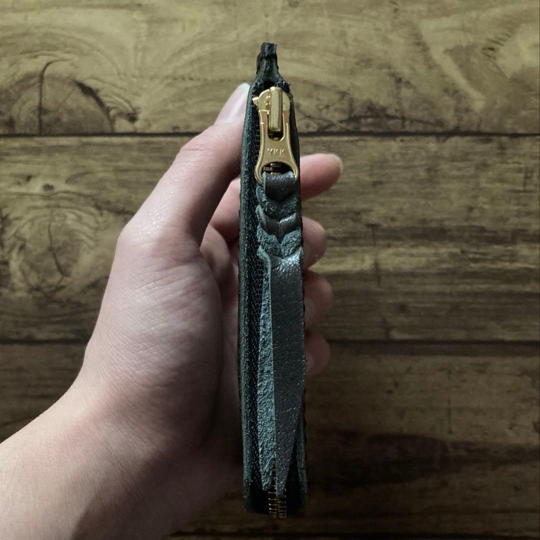 【生まれてきてごめんなさい様ご確認用】L字ファスナー コンパクトウォレット