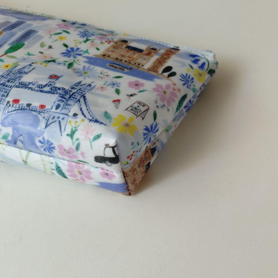 あいす〈 リバティ 〉ラミネート・Ｗファスナーポーチ他