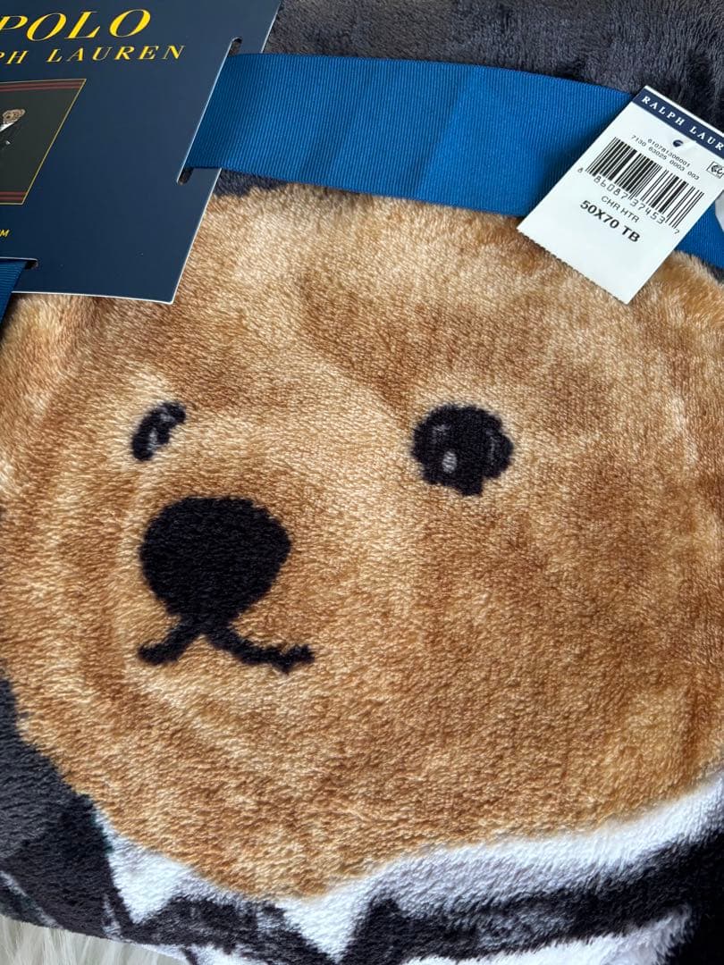新品 ラルフローレン ポロベア ブランケット POLO Ralph Lauren