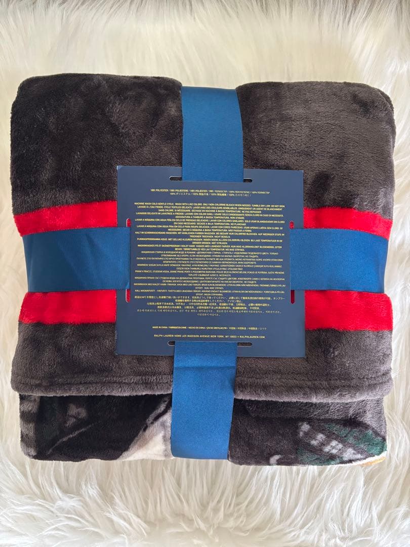 新品 ラルフローレン ポロベア ブランケット POLO Ralph Lauren