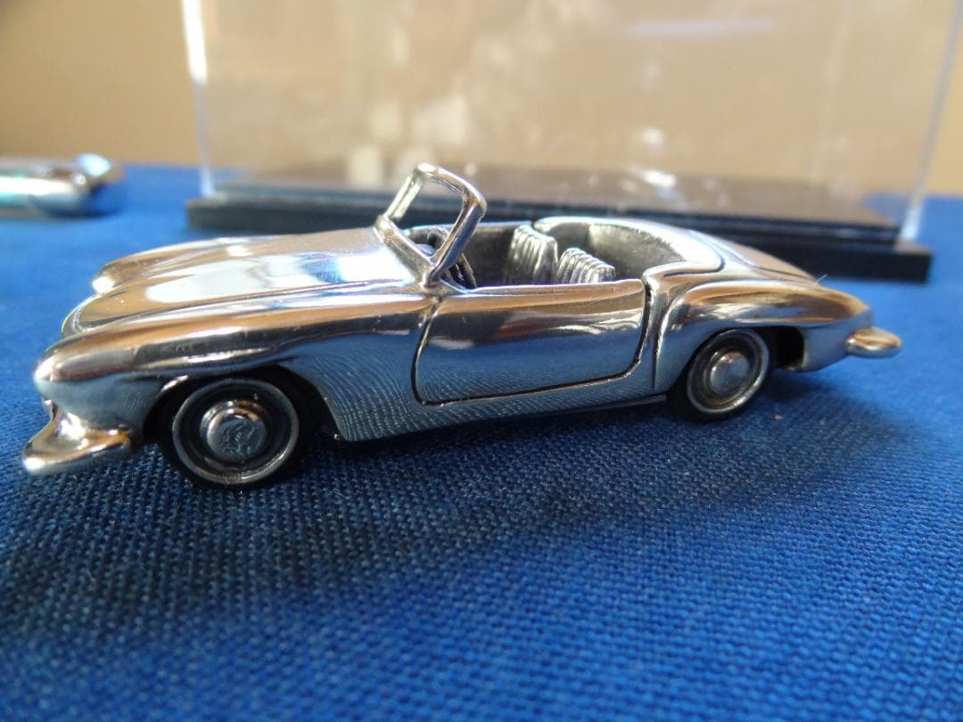 イタリア製 スターリングシルバー ベンツSM5563 カブリオレ ミニカー