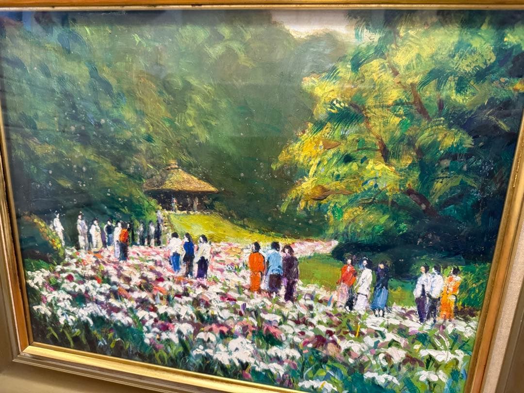 48.「神宮内苑」髙橋一善 油絵