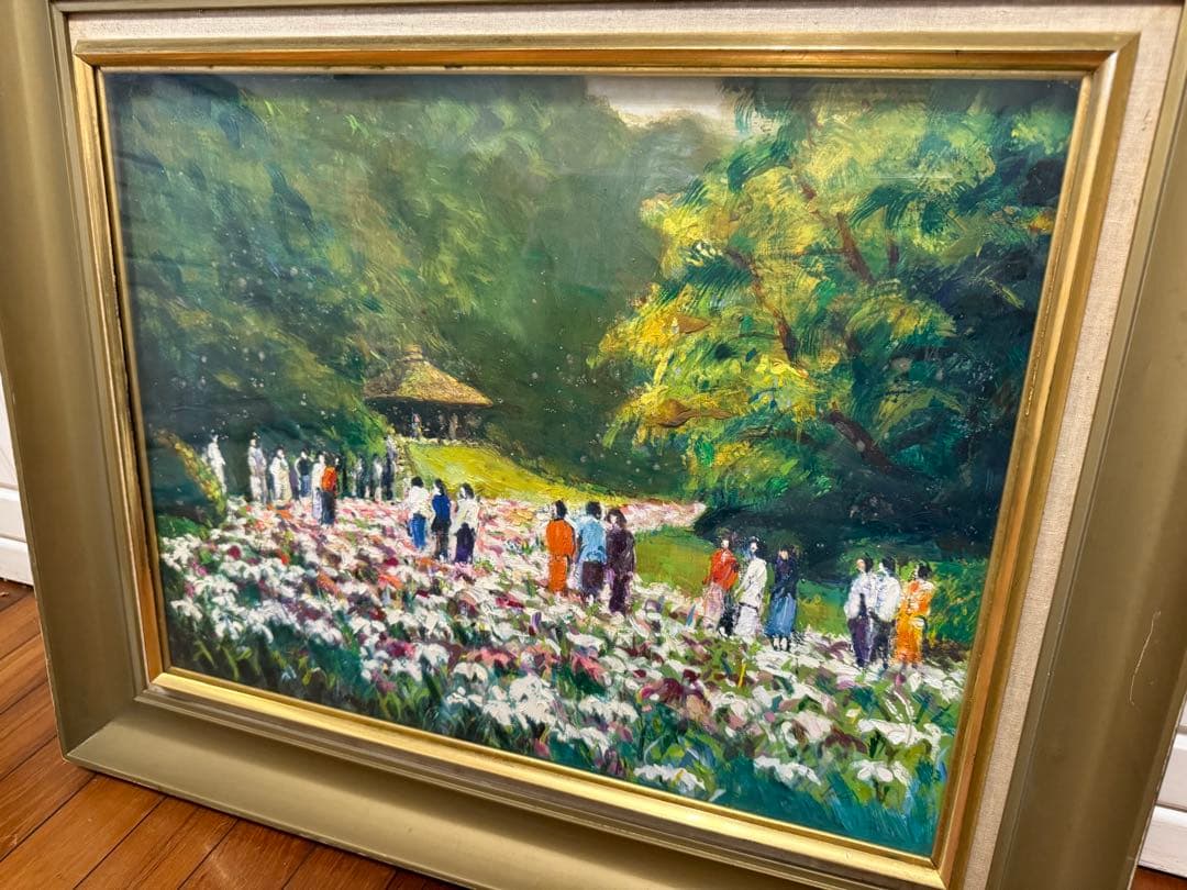 48.「神宮内苑」髙橋一善 油絵