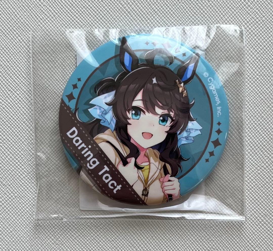 ウマ娘 トラベル ポップアップストア 新千歳 公式缶バッジ デアリング