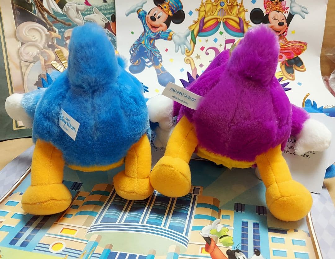 かずや様専用 ドナルド&デイジー ぬいぐるみ指人形セット お正月 2024