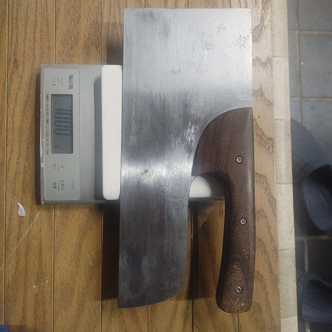 a*k様 そば切り包丁 30.5cm，特注品。重さ1000g