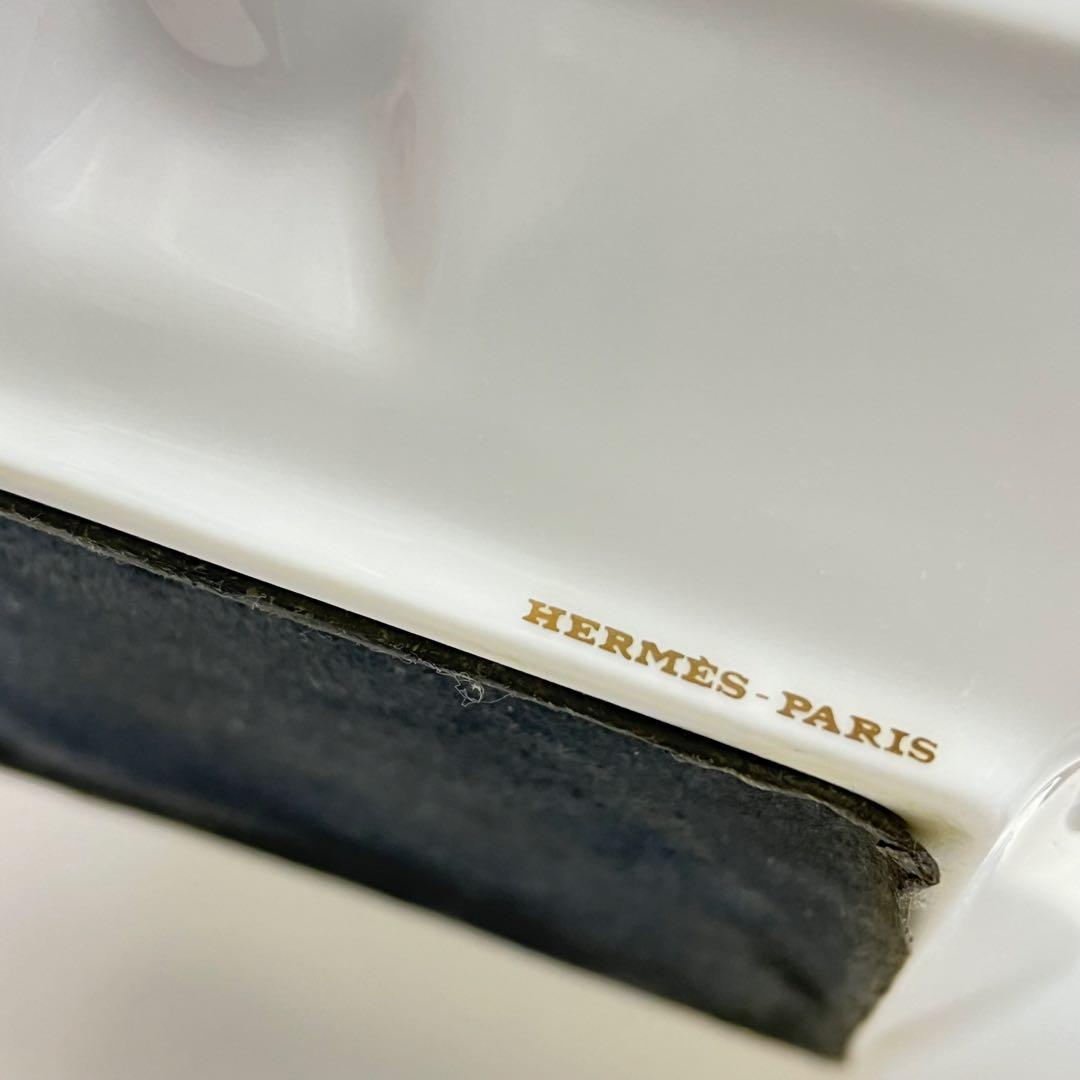 た*ま様 ⭐︎1 HERMES シェーヌダンクル 灰皿 陶器 アッシュトレイ ブ