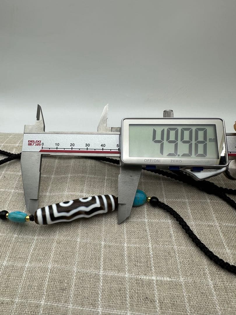 ☆天然石☆ 蔵伝 チベット 五眼天珠 古美術品 古董品 旧家蔵出 稀少珍品