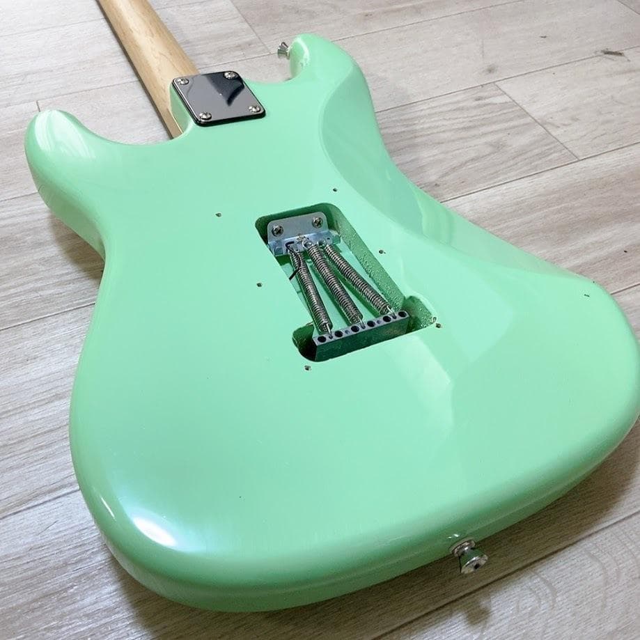 アンプなし】PHOTOGENIC サーフグリーン エレキギター ストラト - メルカリ