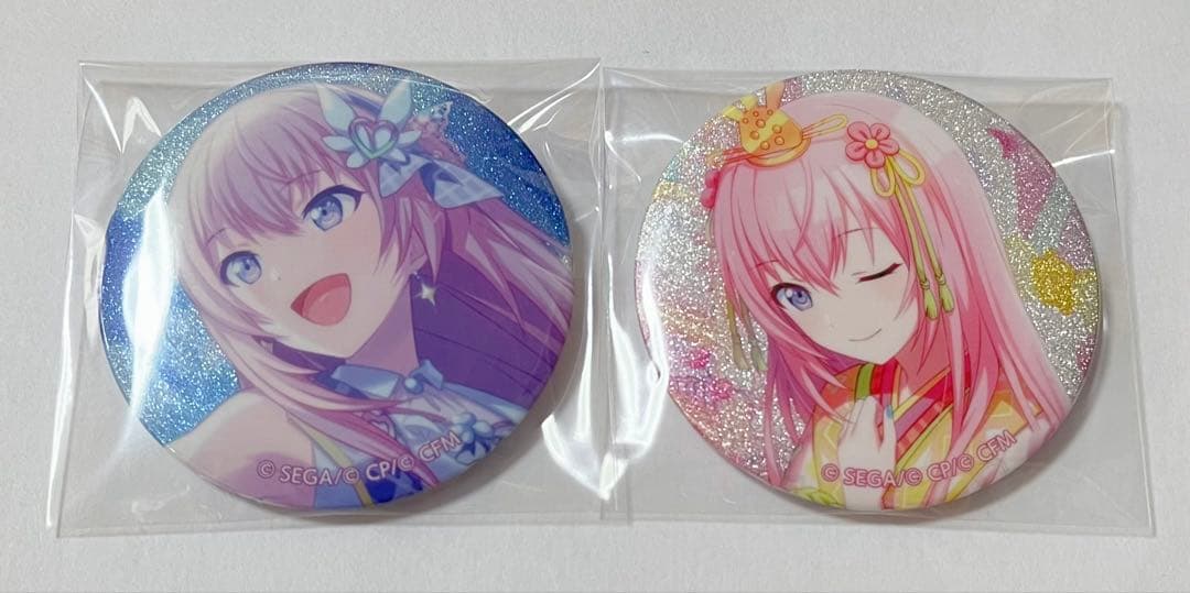 プロセカ 巡音ルカ グリッター缶バッジ グリ缶 - メルカリ