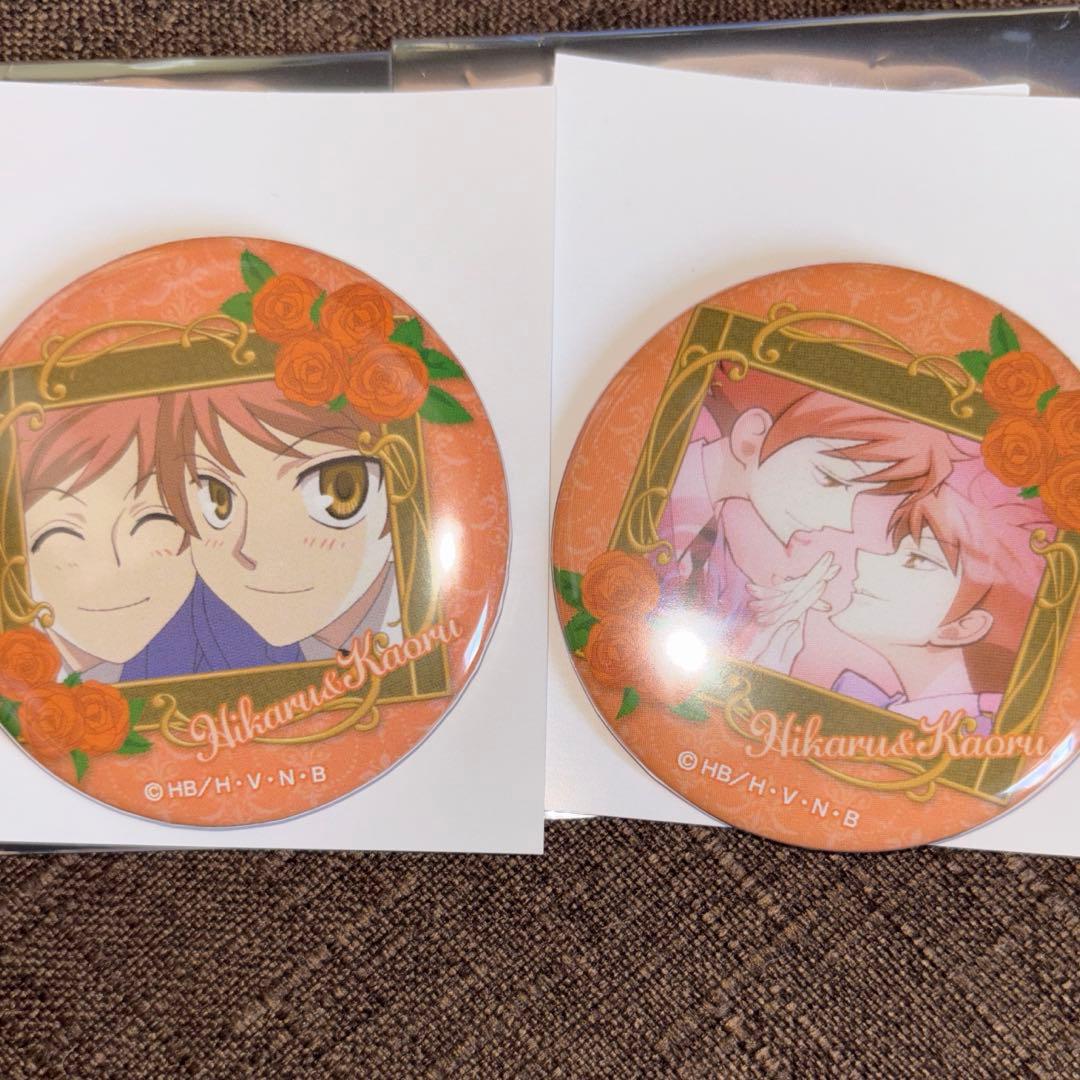 桜蘭高校ホスト部 20周年 推しキャラバッジコレクション 常陸院光・馨