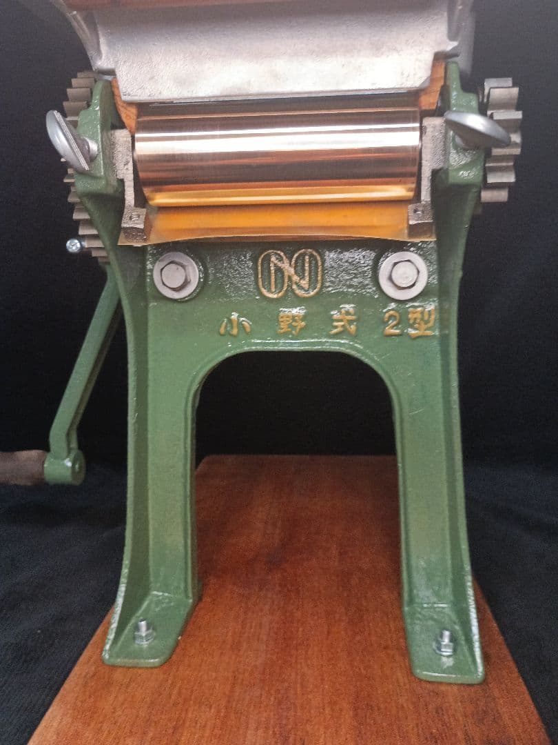 衛生的　小野式製麺機2型　レストア済み　Pastamachine