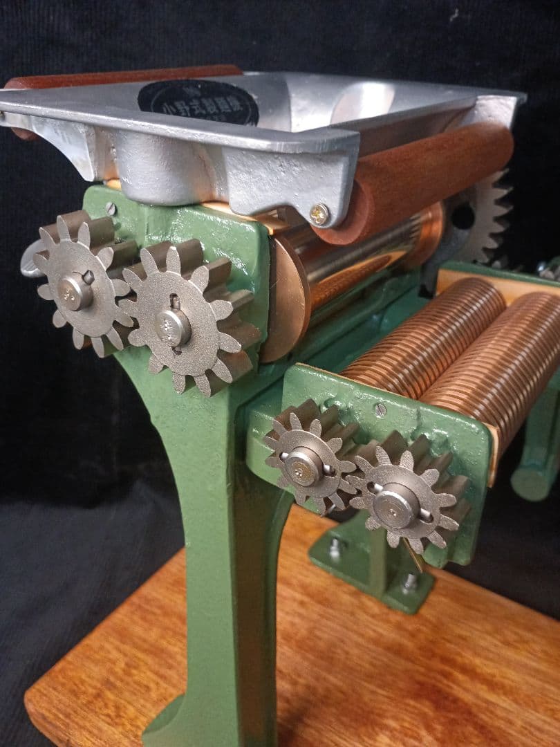 衛生的　小野式製麺機2型　レストア済み　Pastamachine